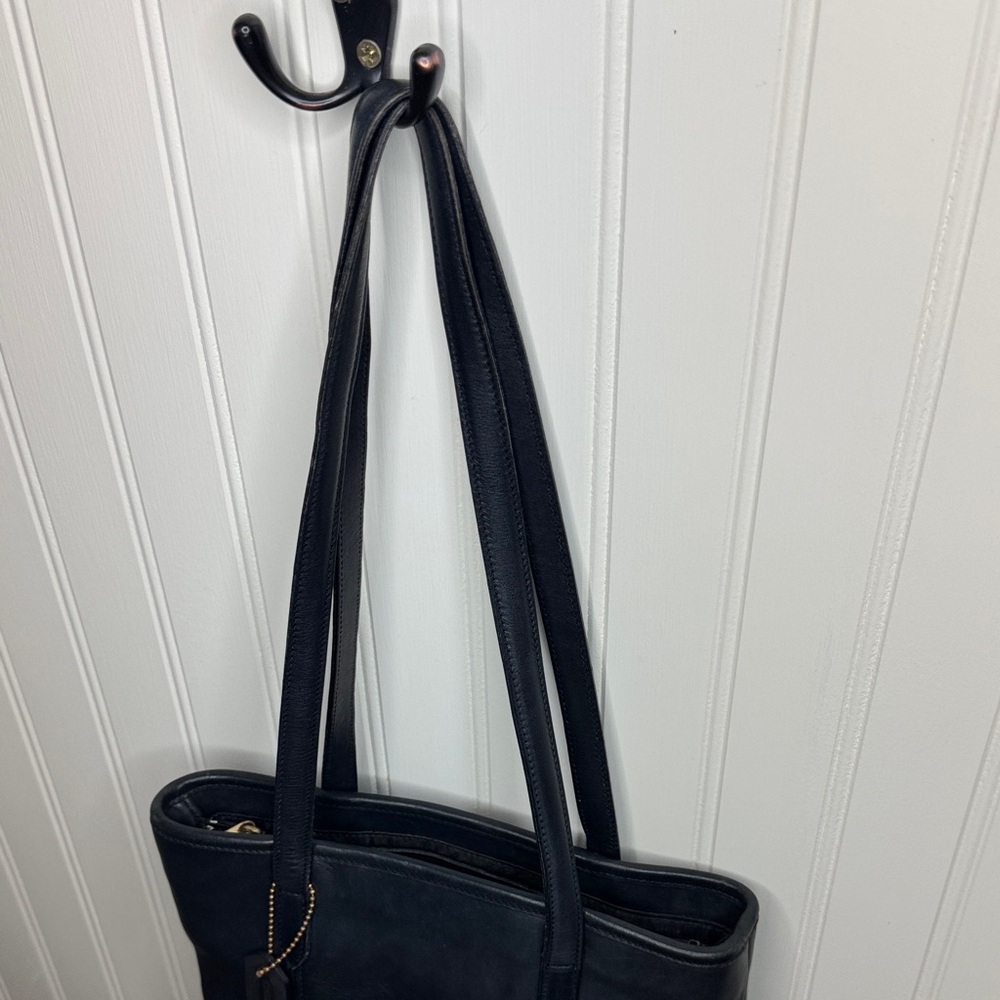 COACH Vintage Leather Legacy Lunch Tote Shopper 9077‎ Two Strap Shoulder Bag - Picture 6 of 17